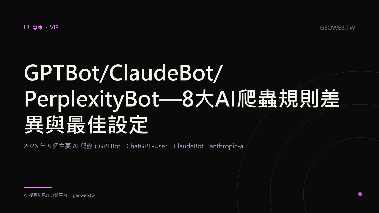 GPTBot / ClaudeBot / PerplexityBot — How the 8 Major AI Crawlers Differ, and the Best Way to Configure Them